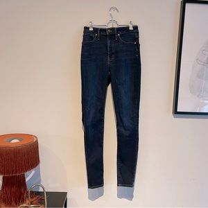 Madewell | Curvy High Rise Skinny Denim TALL